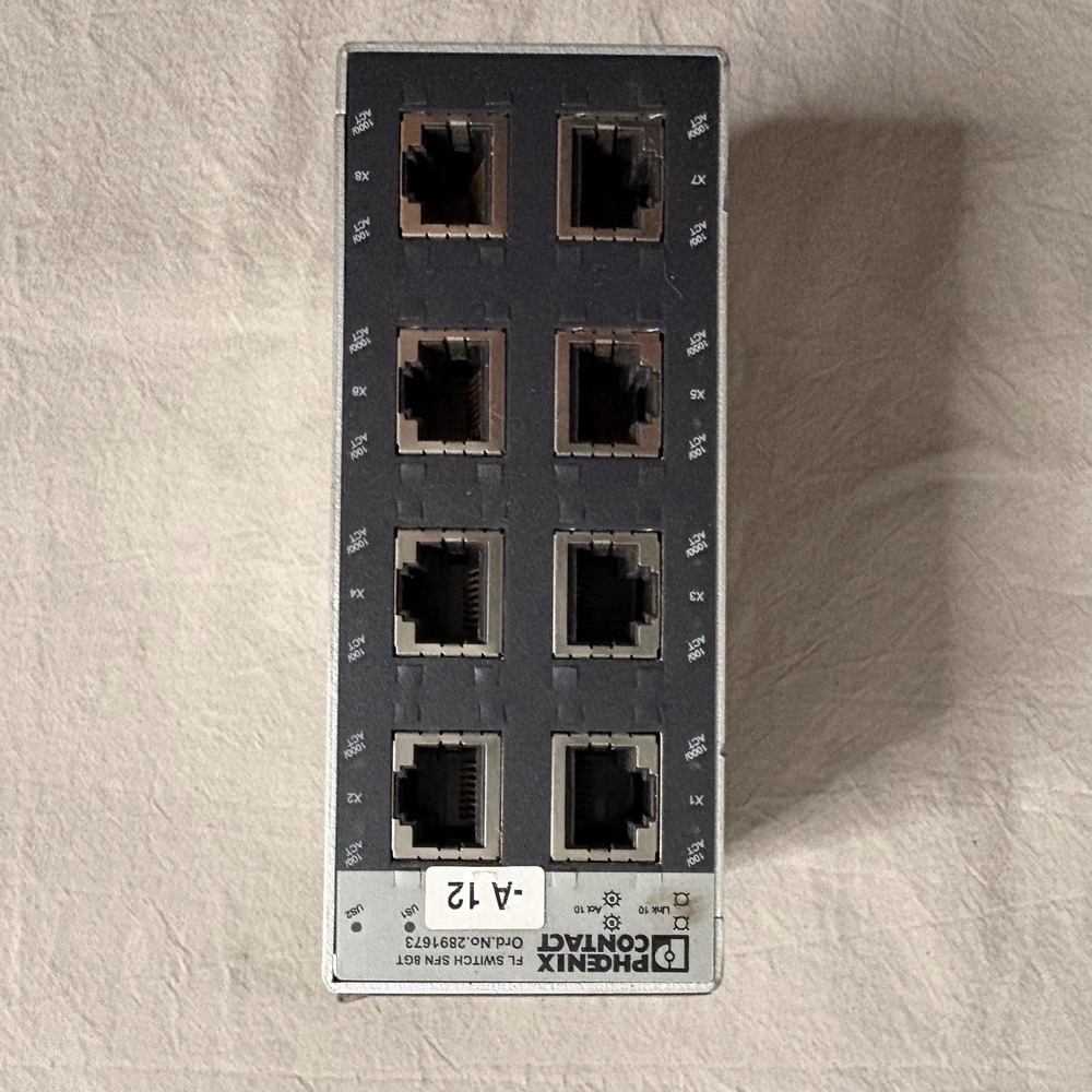 Phoenix Contact‎ FL SWITCH SFN 8GT 2891673 8-Port Gigabit Industrial Switch